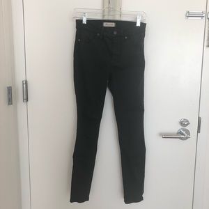 Madewell Black Skinny Jeans